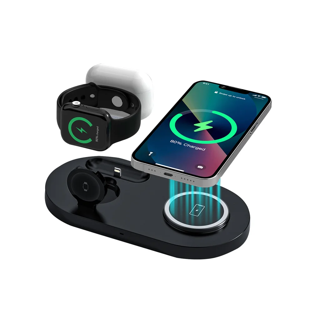 

Portable Mobile Phone Charging Dock 3w Phone Chargers High Quality Wireless Charger Stand Thin Consumer Electronics Light Small