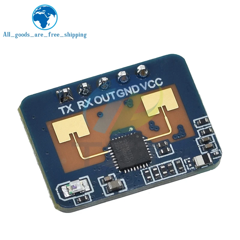 

HLK-LD2410C 24G mmWave FMCW Миллиметровая волна 5M Статус присутствия человека Радарный датчик Модуль обнаружения движения Высокочувствительный кабель