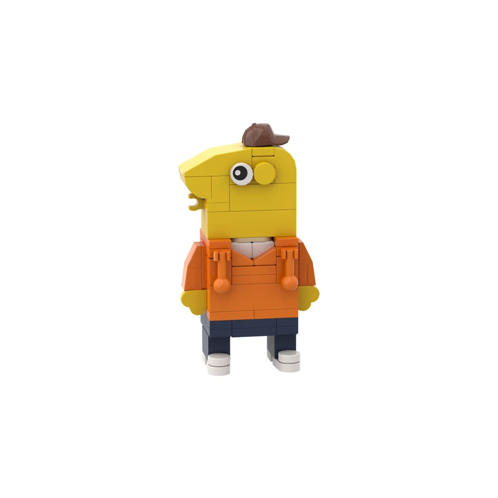 Конструктор gobrick MOC улыбающийся друг набор строительных блоков глип Пим Чарли