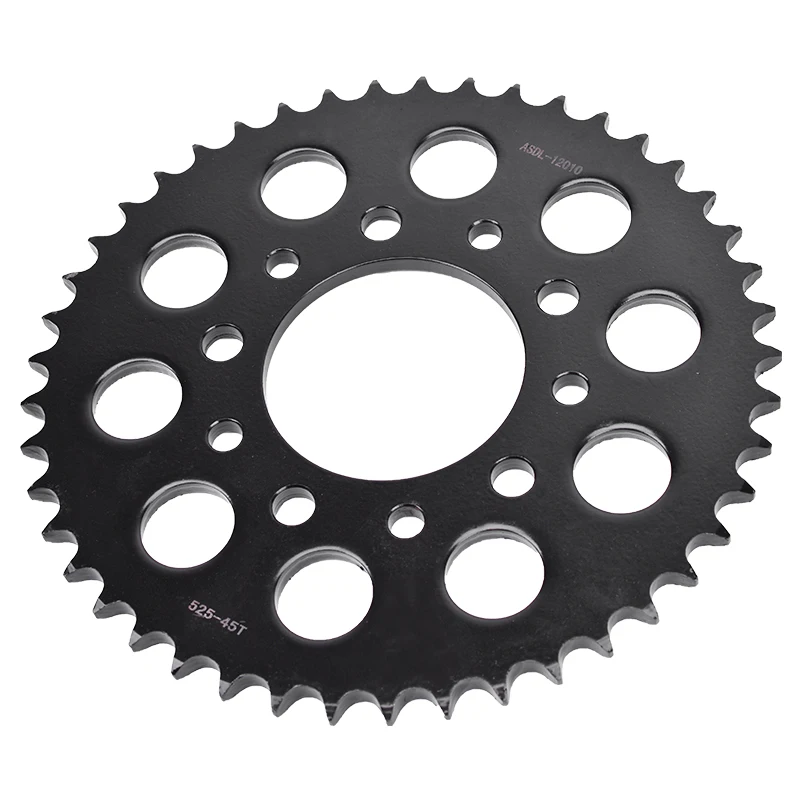 

Мотоциклетная цепь 525, передняя 45T, задняя звездочка, 16/45 зубьев, шестерня для Honda NV 400 NV 600 NV400 NV600 C-J K L N P R V Steed NC26