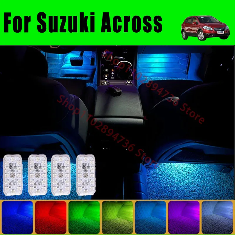 RGB Footwell багажное отделение автомобильная лампа заднее сиденье для Suzuki внешнее