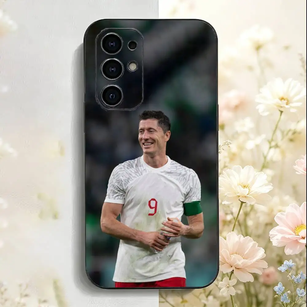 Чехол SuperStar L-Lewandowski для Samsung Galaxy S25 S24 S23 S22 S21 S20 S26 FE Ultra Plus, мягкий, черный (art.: 3920dc92faff0) - 3920dc92faff0