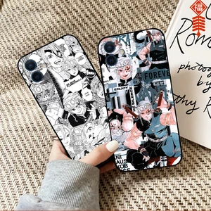 ghost slayer phone case for funda iphone 13 12 11 pro max mini x xr xs max se 2020 6 6s 7 8 plus silicone cover etui celular free global shipping