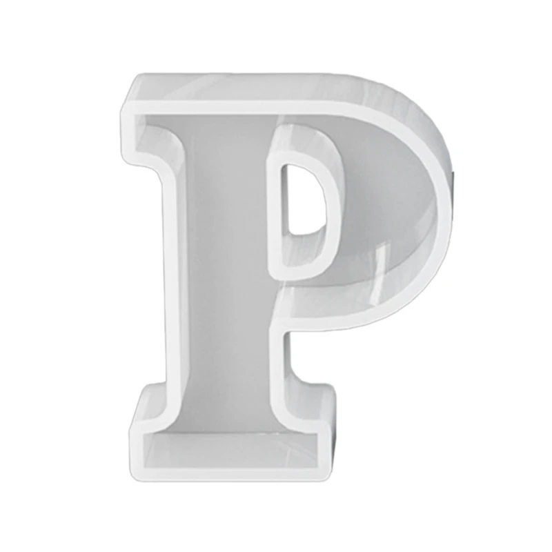 

Silicone Keychain Moulds Pendant Molds Letter Shaped Hand-Making Jewelry Tools