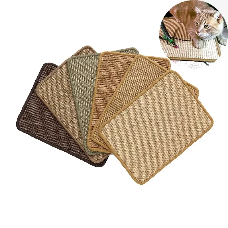 

NEW2023 Cat Scratcher Sisal Mat Board Cat Scratch for Sharpen Nails Scraper Cats Tree Cat scratching post Sofa Mats Furniture Pr
