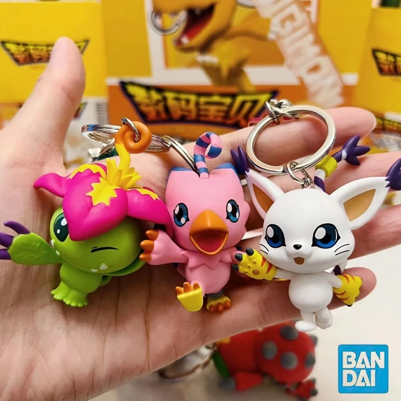 

2023 оригинальные Приключения Digimon глухая коробка 3D брелок Аниме экшн-фигурка агумон габумон коллекционные модели игрушки Детский подарок