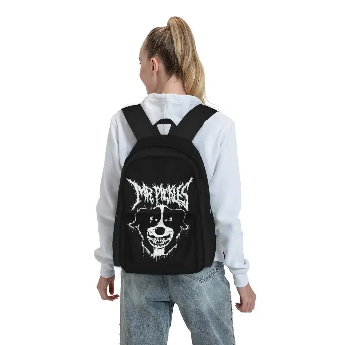 Рюкзак большой вместимости Mr Pickles Dog Death Metal, винтажный рюкзак, экологически чистые рюкзаки для одежды (art.: 3920d007fa4f6) - 3920d007fa4f6