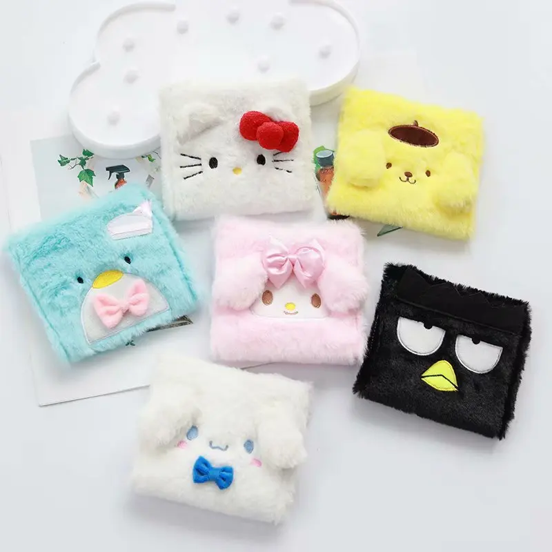 Аниме Hello Kitty Cinnamoroll Kawaii Sanrio сумка для хранения тампонов складная милая мультяшная