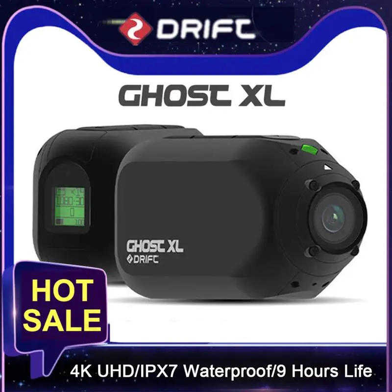 

Экшн-камера Drift Ghost XL, 1080P, Full HD, IPX, 7 дюймов