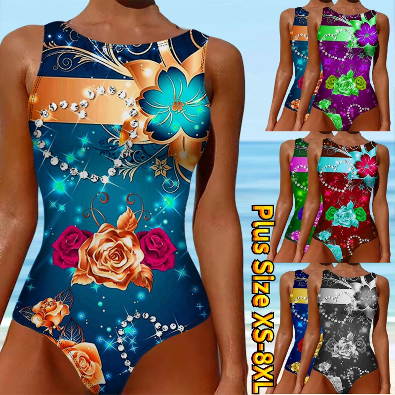 

Лето 2023, купальник, обычный купальник с принтом, Черный боди, купальные костюмы, новинка, женский купальник, цельный спортивный пляжный кост...