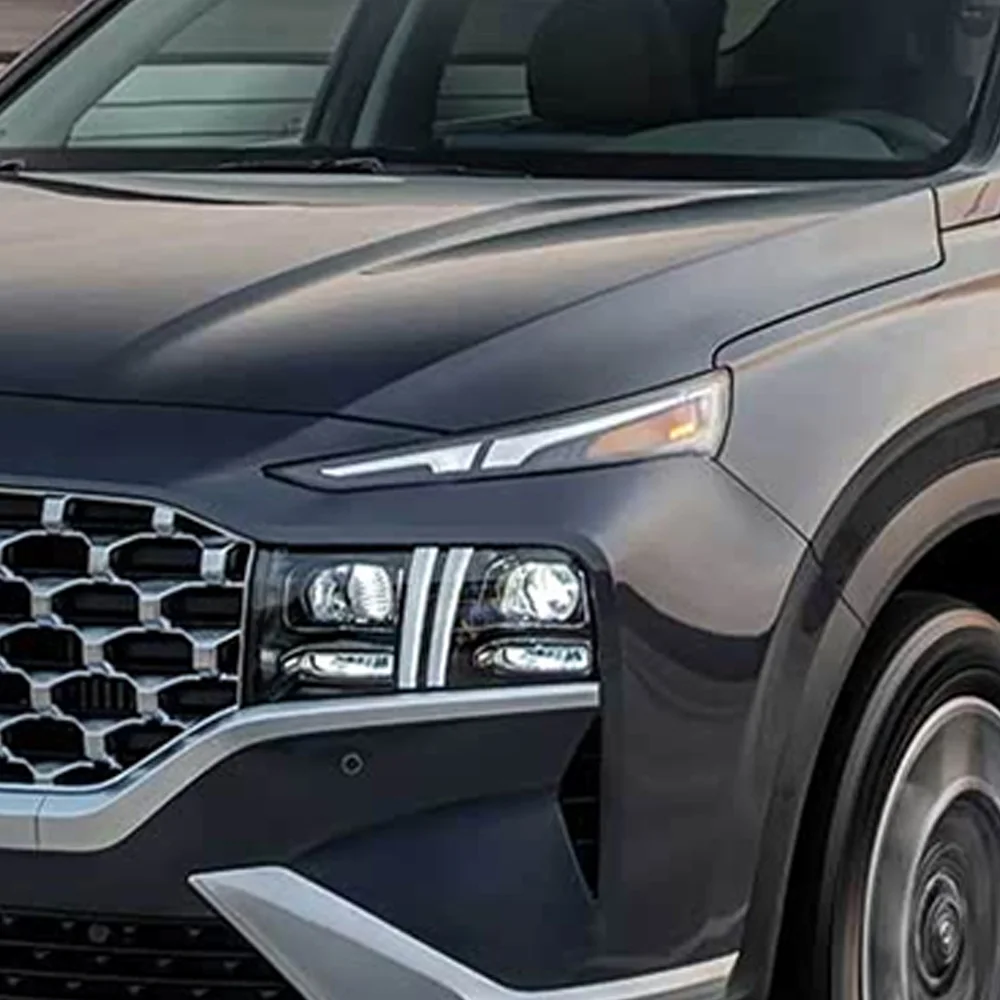 Для Hyundai Santa Fe 2020-2022 (международная версия) — передняя крышка фары, рассеиватель, линза, корпус фары, плексиглас (art.: 3920da0effee1) - 3920da0effee1