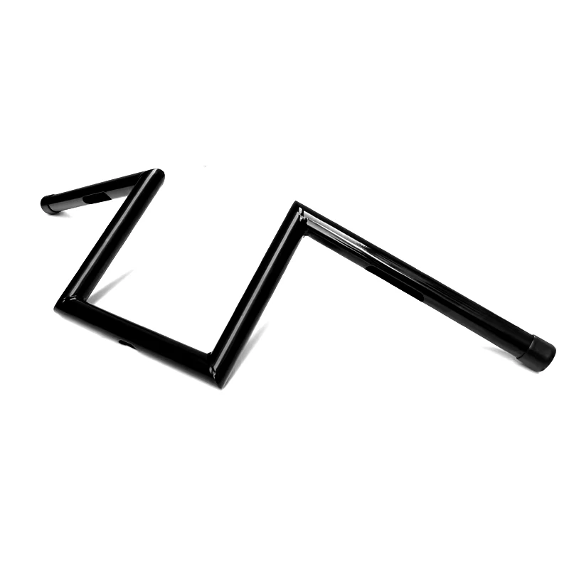 Фото Руль 8 дюймов Rise Z Bar 3 отверстия 1 дюйм Узкая вешалка Ape подходит для Harley Sportster Dyna Kawasaki Yamaha Chopper Bobber Cafe Racer №2