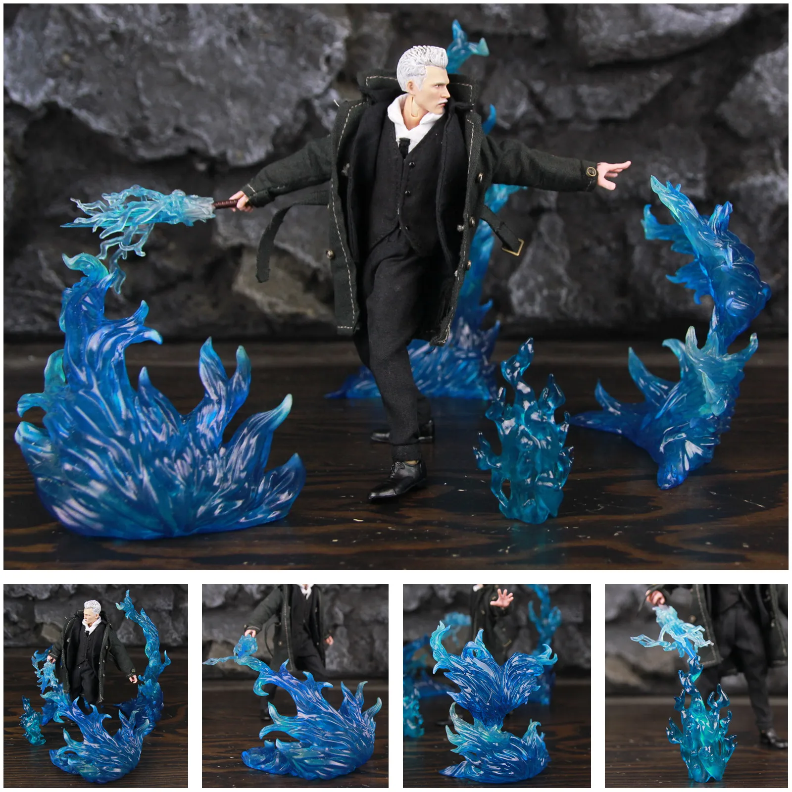 Продажа Экшн-фигурка «The Generation Of Gellert гринделвальд», 6 дюймов, Фантастические звери, где их найти, одежда 1:12, игрушки One:12, кукла Джонни Депп