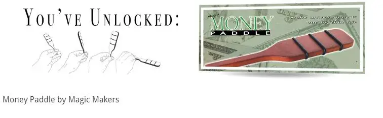 

Money Paddle by Magic Makers - magic tricks