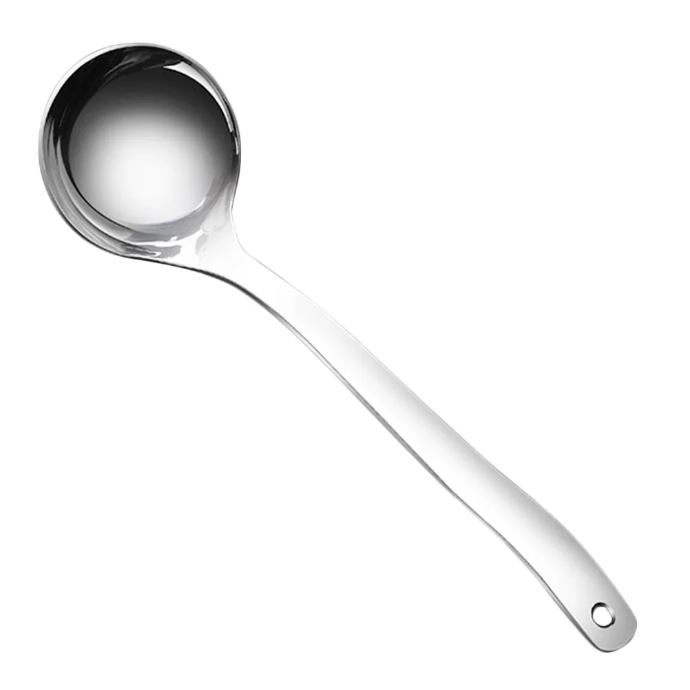 

Ladle Soup Stainless Steel Dipper Spoon Metal Kitchen Cooking Gravy Serving Sauce Drizzle Bath Porridge Chili Dressing Salad