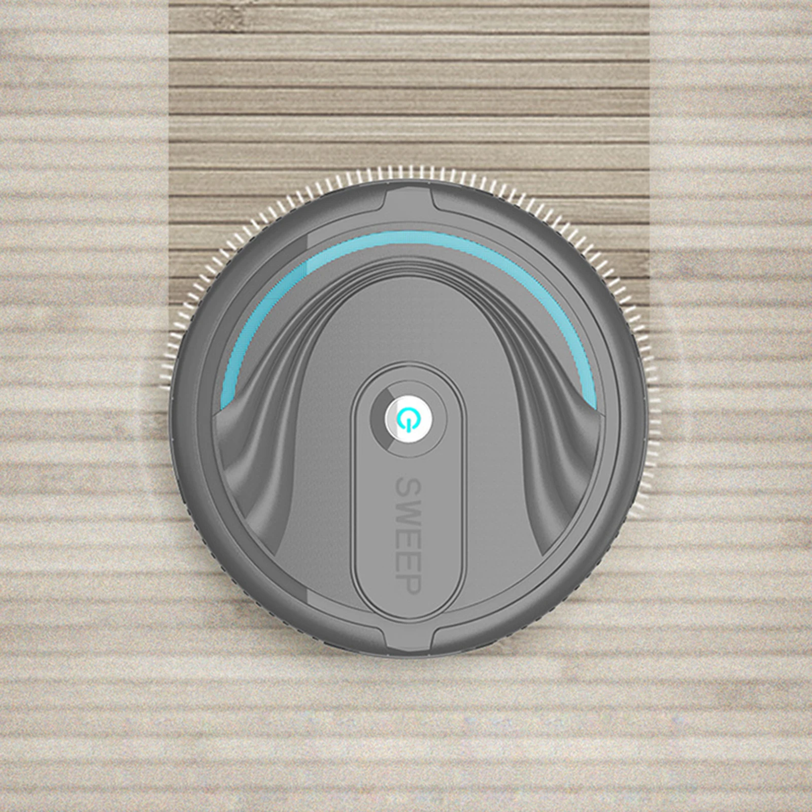 

Vacuum Floor Quiet Robot Cleaner with Smart Sensor Protection Mini Cleaner for Blind Corner Hair Dust Cleaning Tool