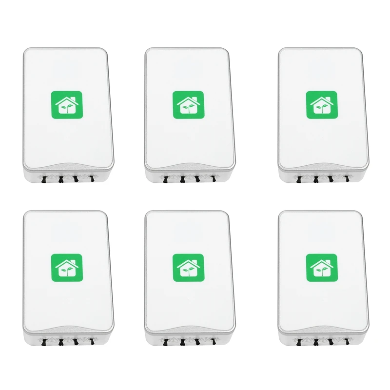 

6X подключаемый очиститель воздуха генератор отрицательных ионов безфильтрующий ионизатор очиститель чистые аллергены, загрязнители, разъем US