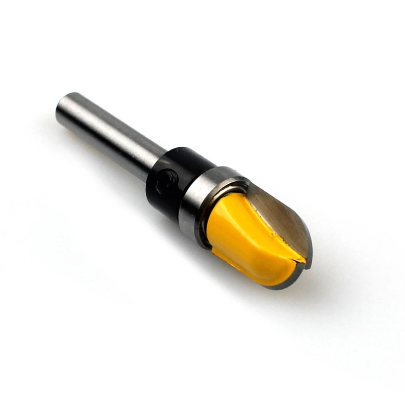 

Multi-function Carbide Round Nose Groove Router Bit Durable Woodworking Milling Cutter with Bearing for Carving Drop Shipping