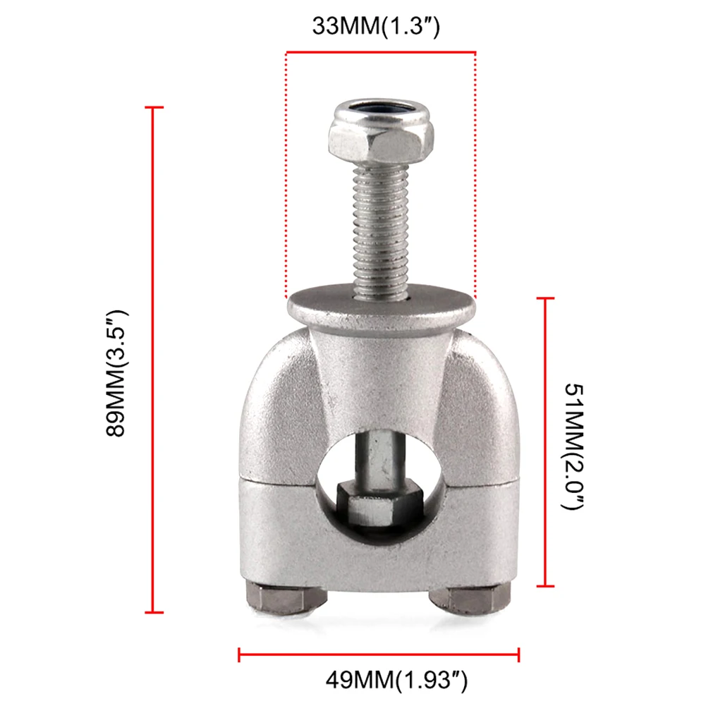 Горячая Распродажа 7/8 дюймовые подставки для Руля Мотоцикла из алюминиевого