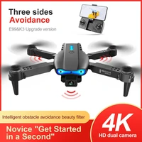 e99 k3 pro drone 4k hd dual camera avoidance profesional flight 20 minute foldable height keeps mini dron helicopter toy