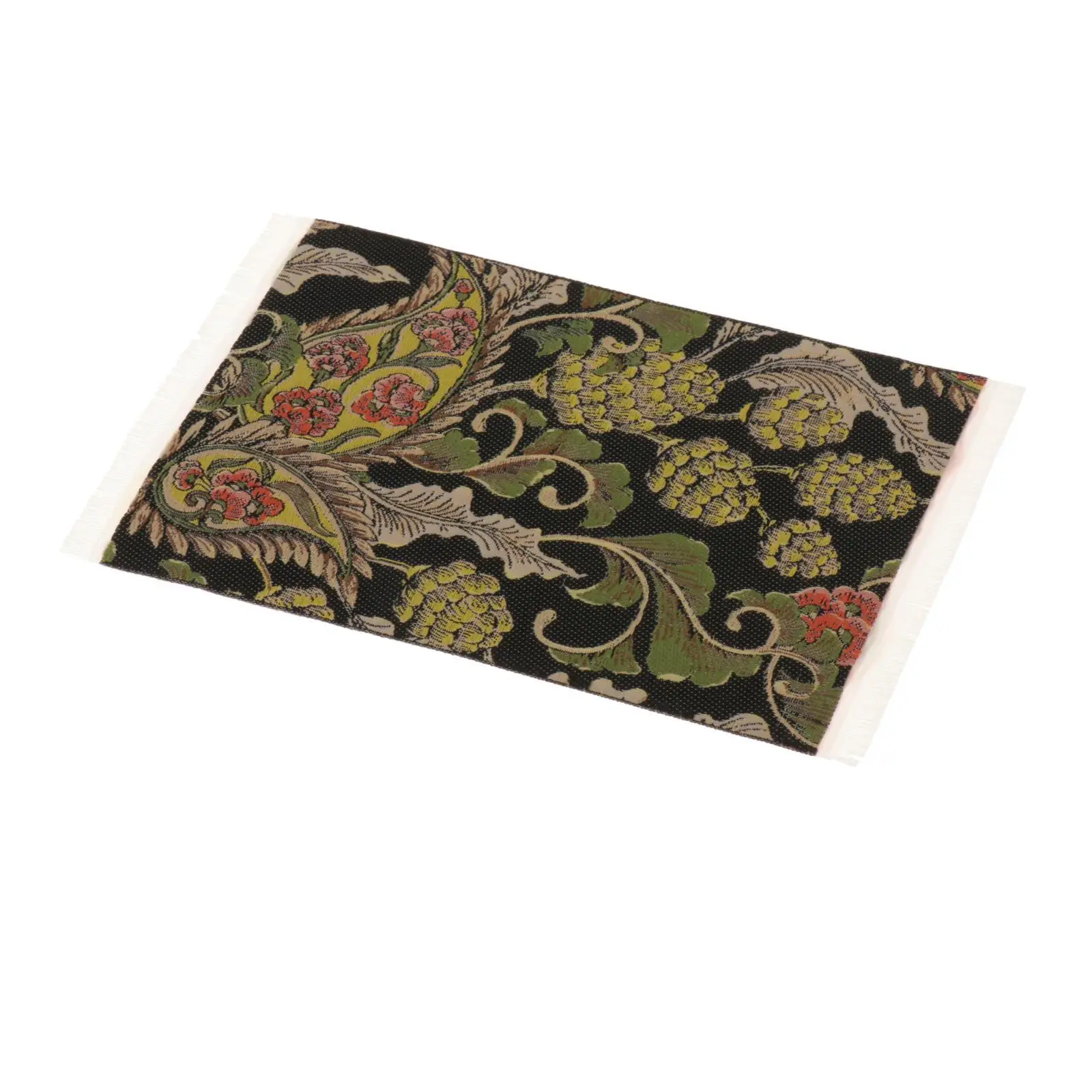 

Коврик для кукольного домика, прямоугольный домашний Плетеный мини-коврик для кукольного домика 1/12