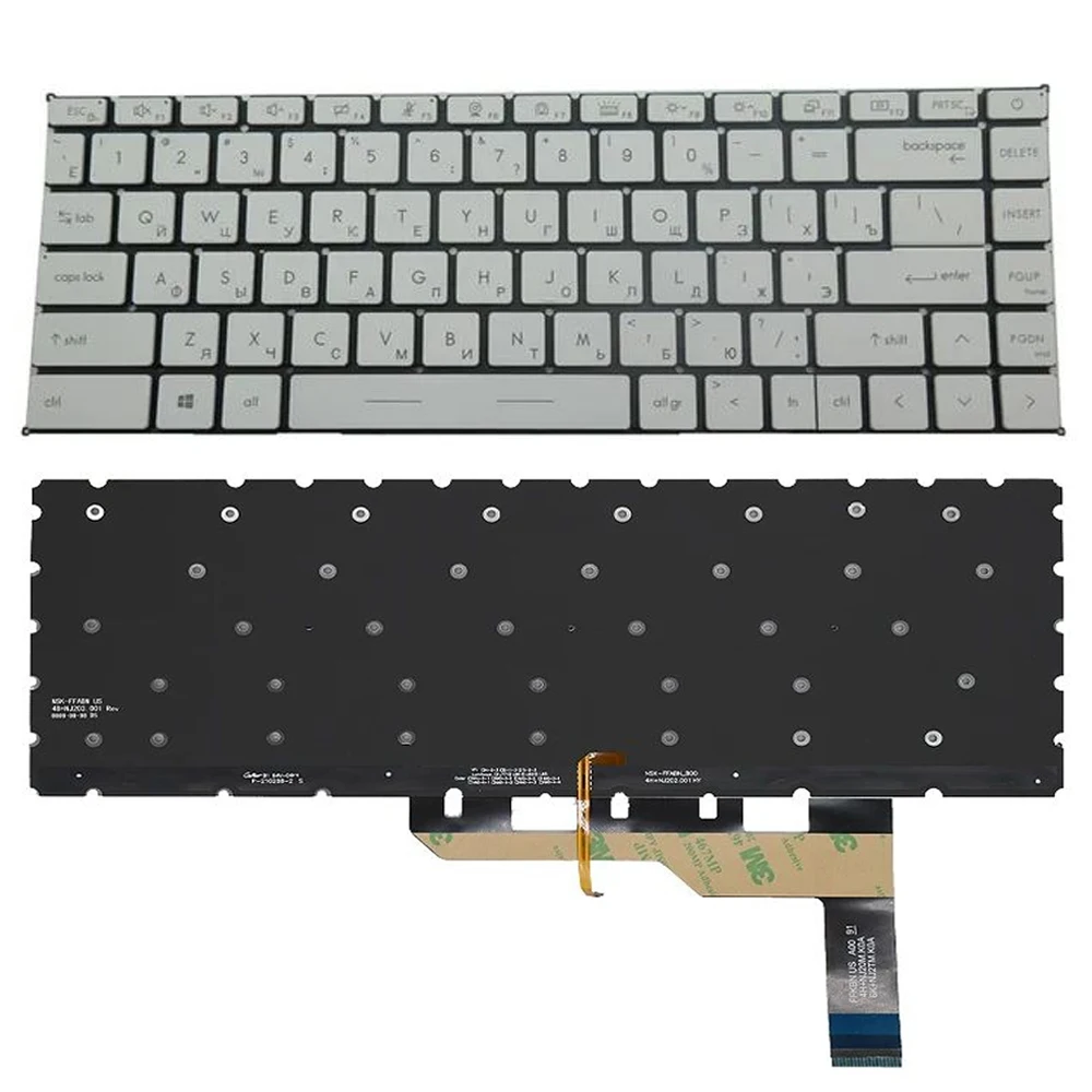 XIN-русская клавиатура для ноутбука с подсветкой MSI MS-1562 Stealth 15M A11U A11SDK A11SEK A11UE A11UEK