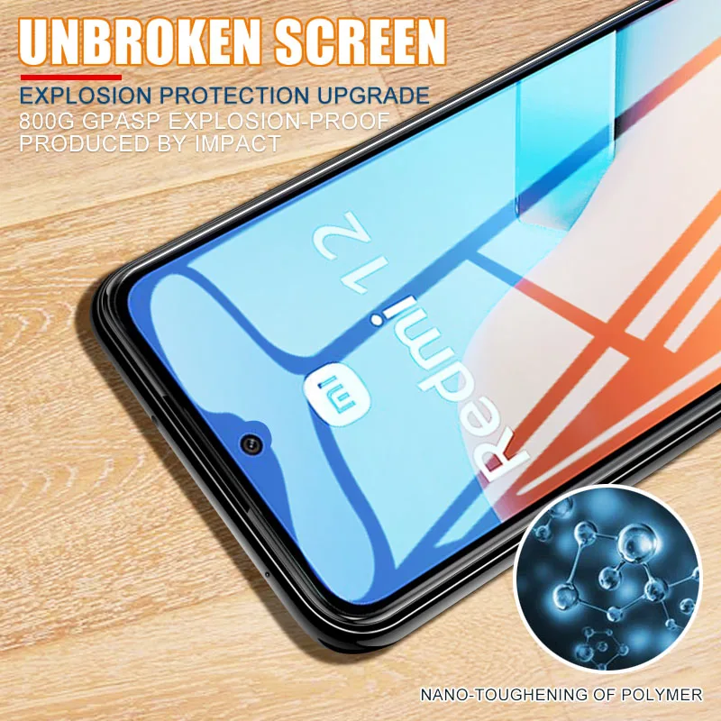 5 шт. закаленное стекло для Xiaomi Redmi Note 13 12 12T Pro защита экрана 12C 13C A1 A2 Plus прозрачная