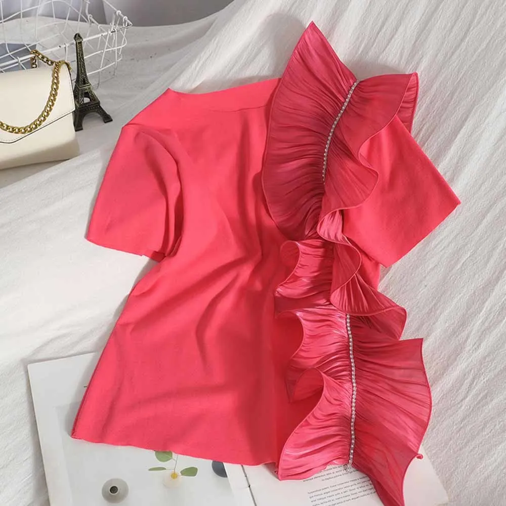 

Short-sleeved T-shirt Female Cotton Casual Fashion Casual Women T Shirts Summer New 2022 Solid Color Tops Women