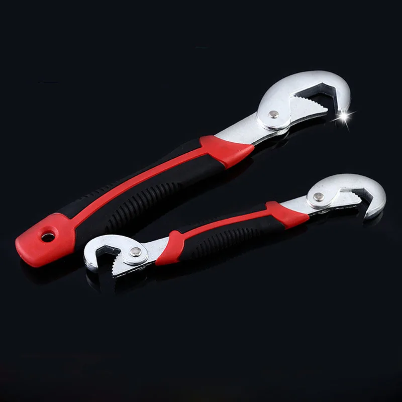 9-32mm Universal Wrench Pipe Wrench Open End Spanner Set High-carbon Steel Adjustable Wrench Snap-N Grip Multifunction Hand Tool