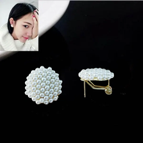 

Delysia King Simulation Pearl Ear Clip