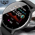 Смарт-часы LIGE мужские водонепроницаемые, спортивные фитнес-часы с сенсорным экраном, Bluetooth, для Android и IOS