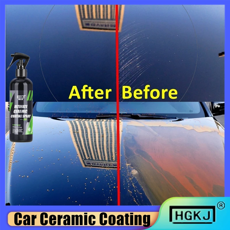 Cars Paint Ceramic Coating Protecter Deep Gloss Crystal Wax Spray Nano Hydrophobic Anti-fouling Auto Detailing Car Clean Product