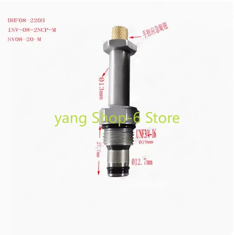 

SV08-20-M solensolenoidoidhydraulic гидравлический нормально закрытый Соленоидный клапан