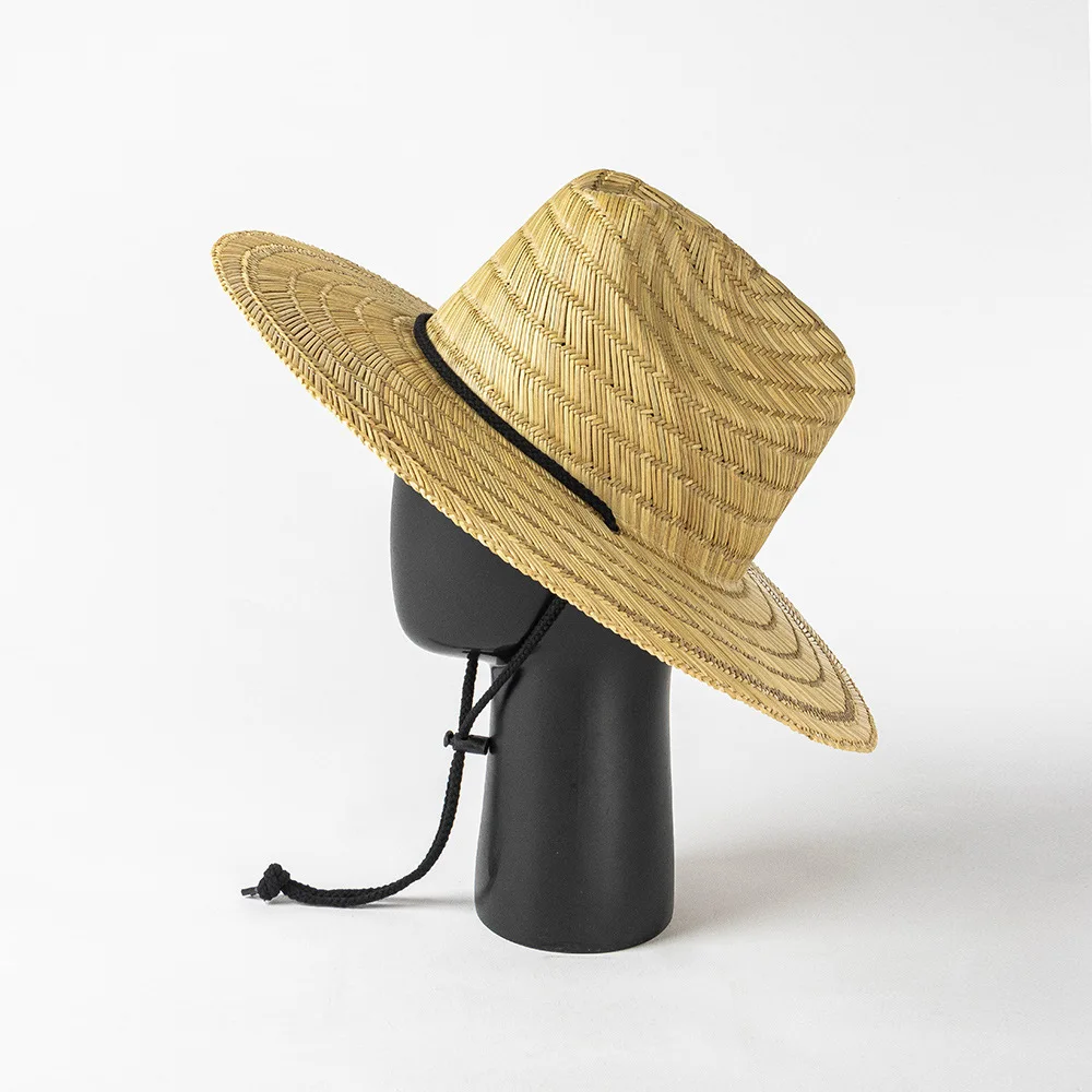 Шляпа от солнца USPOP с веревкой модная Соломенная Панама широкими полями в стиле