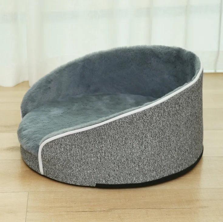 High quality cheap soft comfortable pet beds accessories pets cushion dog cat sofa bed | Cat Beds &amp Mats