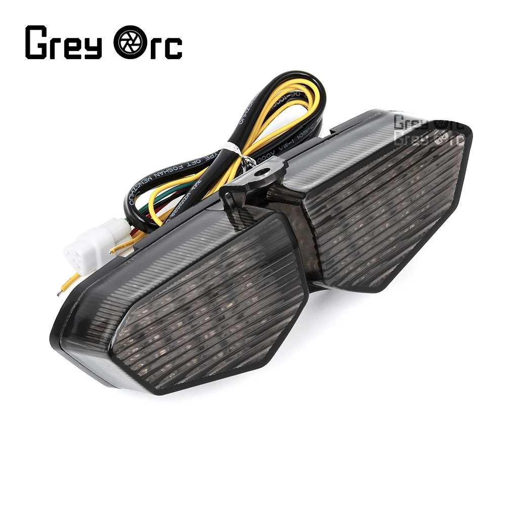 Для Yamaha YZF R6 2003 2004 2005 задний фонарь стоп-сигналы поворота встроенный светодиодный