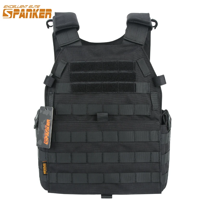 Hunting Tactical Vest Military Molle Plate Carrier Vest Airsoft Paintball CS Equipment Outdoor Protective Vests Adjustable