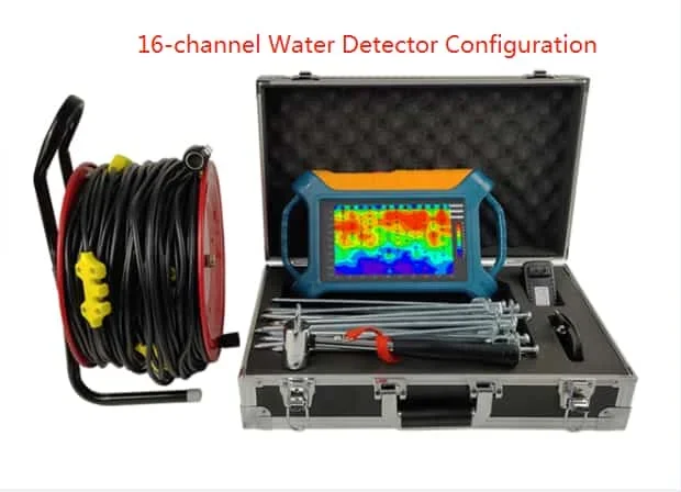 Фото ADMT-500SX-16D 16-канальный 3D-детектор подземных вод с сенсорным экраном, глубина обнаружения 100-500 м / Детектор воды AIDU №1