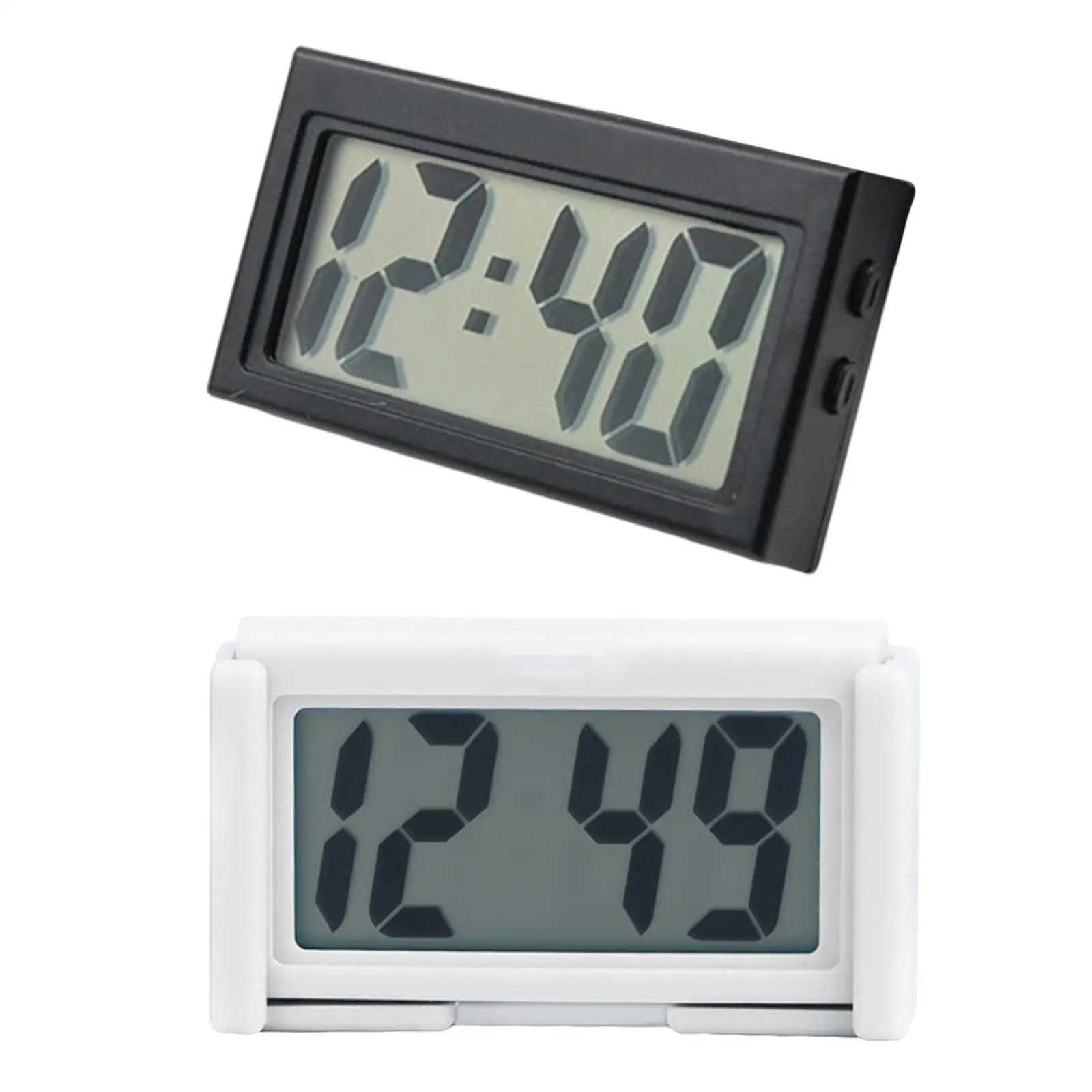 

Mini Car Clock Self- Bracket Vehicle Electronic Digital Clock
