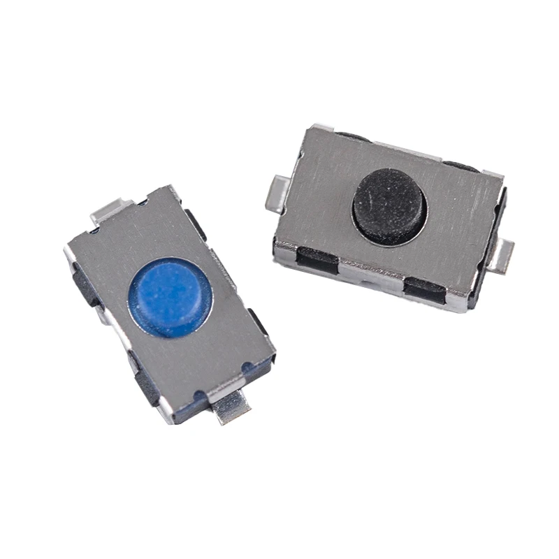 

10Pcs 3*6*2.5 NO NC Micro Switch 3*6 SMD Touch Silica Gel Button Keys Interrupteur 4*6 NC Soft Button SMD