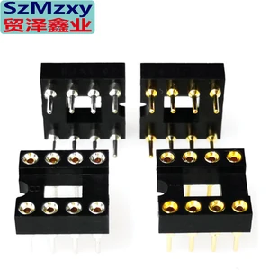 Op Amp Seat IC socket 1 3 U gold plated 8Pin Operational Amplifier Block For Audiophile OPA620 OPA627 LME49720