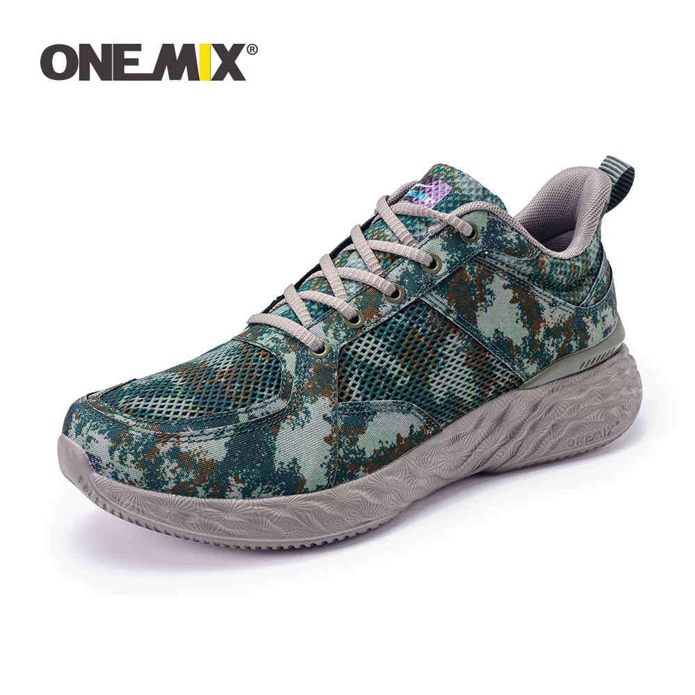 ONEMIX New 2022 Running Shoes New Arrival Running Boots Men's Height Increase Winter Boots Tactical Sneakers Fitness Trail