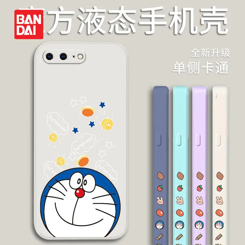 

Bandai Doraemon Phone Case for iPhone 13 13Pro 12 12Pro 11 Pro X XS Max XR 7 8 Plus Kawaii Cartoon Anime Back Covers Soft Fundas