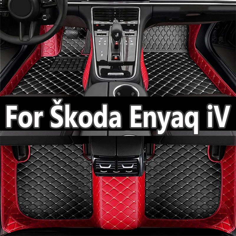 

Car Mats Floor For Škoda Enyaq iV 2016~2022 Rug Car Mats Tapetes Para Carro Alfombrillas Coche Floor Mats Car Accessories