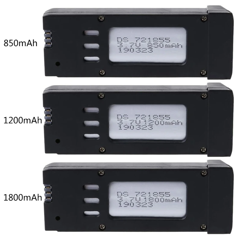 1200mAh 1800mAh 850mAh 3,7 V литиевый L800 JY019 S168 E58 RC