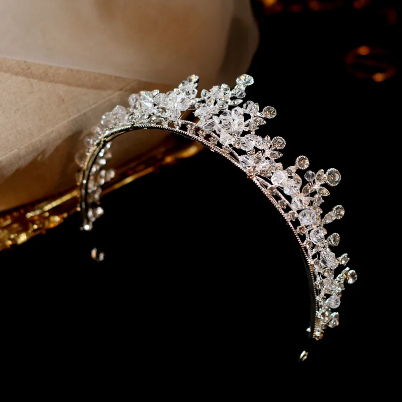 

Crown Headwear Bride Princess Luxury Hair Jewelry Wedding Dress Accessories Headpiece Fashion Shiny Crystal Hairwear for Women