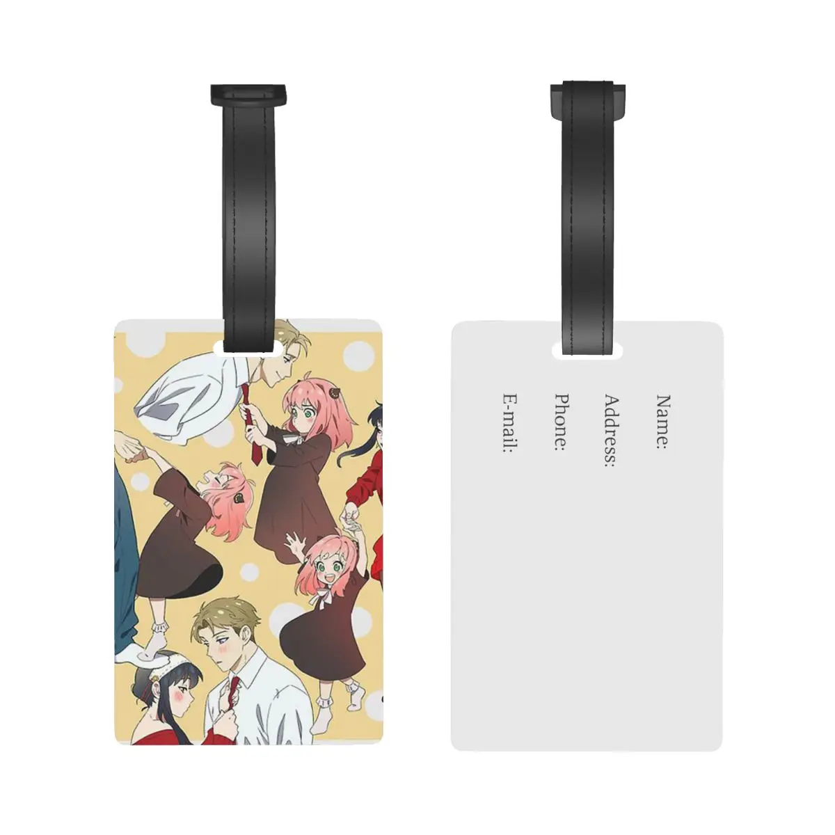 Шпионская семья X Anya Yor Loid искусственная идентификация аксессуары для