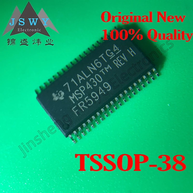 

1~30PCS Free Shipping MSP430FR5949IDAR MSP430FR5949 Microcontroller Chip IC SMT TSSOP38 Brand new in stock Good quality