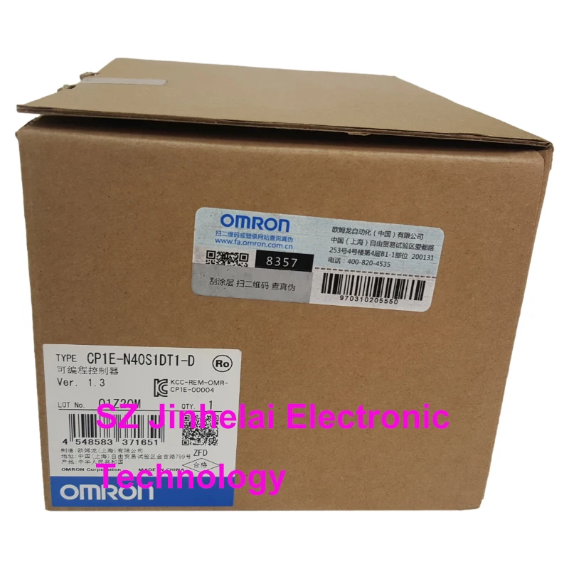 

New and Original CP1E-N40S1DT1-D Omron Plc Controller Module Programmable Logic Control