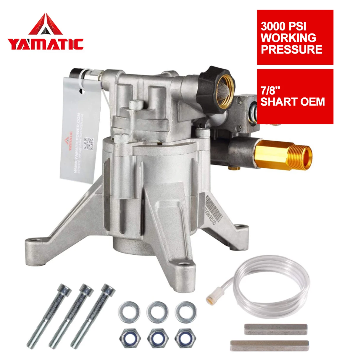 7/8 Shaft Vertical Pressure Washer Pump High Pressure Pump W